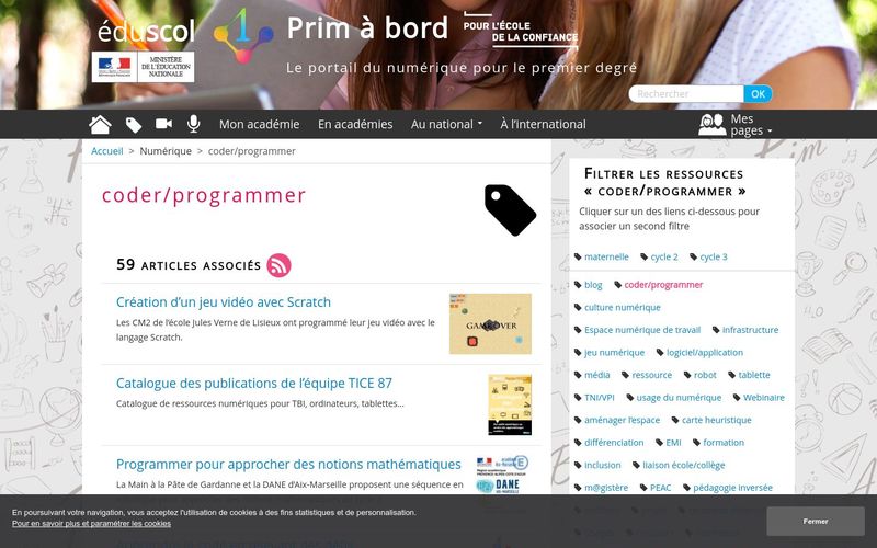 coder/programmer - Prim à bord
